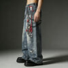 IMG_20260724_143920 Wide leg denim jeans with DTG graphic print at JiuvelWear