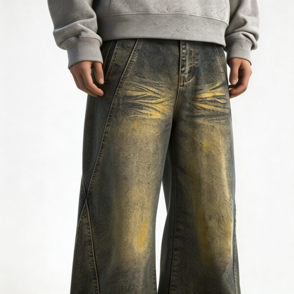 IMG_20260724_154842 Men's oversized washed denim jeans OEM sample at JiuvelWear