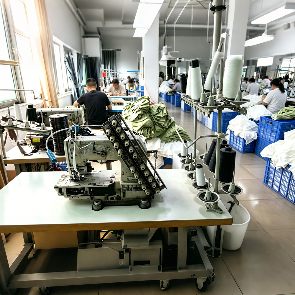 JiuvelWear apparel manufacturing factory outside view