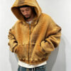 IMG_20260724_173425 Retro washed waffle textured cropped hoodie