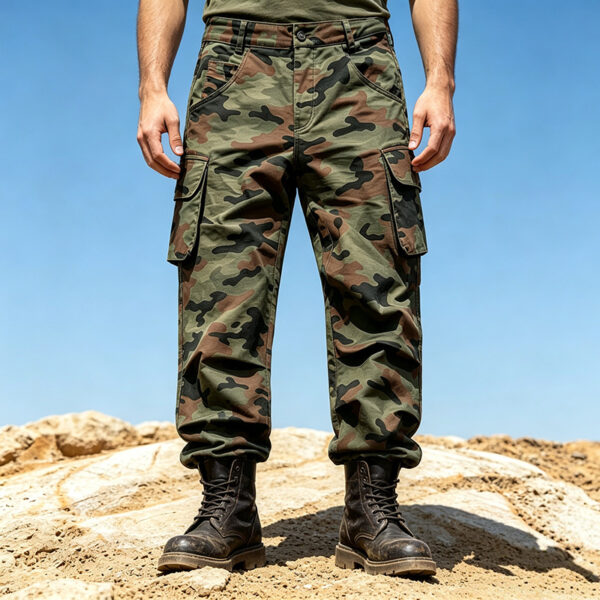 IMG_20260727_164208 Outdoor camouflage straight leg cargo pants