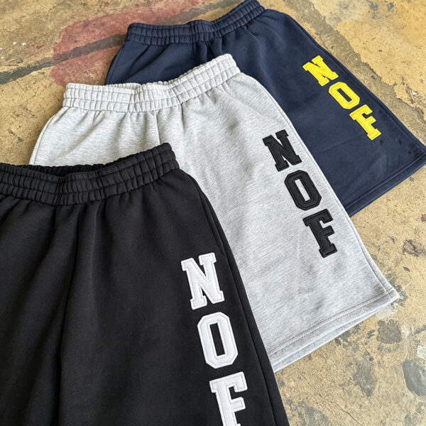 IMG_20260727_173346 Baggy fit 100% cotton 400GSM long shorts white background