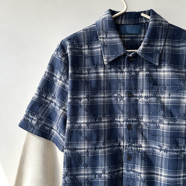 IMG_20260804_155411 Long sleeve plus size cropped double layer flannel shirt
