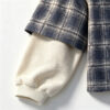 IMG_20260804_155530 Plus size long sleeve cropped fit flannel shirt for men