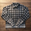 IMG_20260804_162559 Men vintage baggy drop shoulder rhinestone plaid flannel shirt