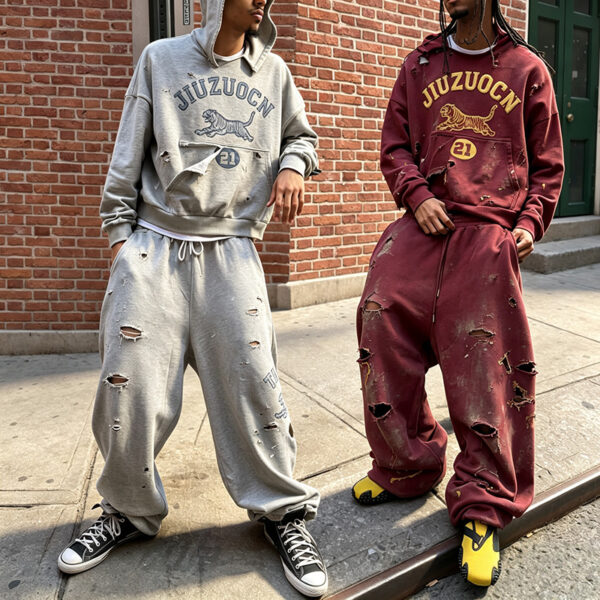 IMG_20260804_272904 Plus size oversized distressed french terry tracksuit for men