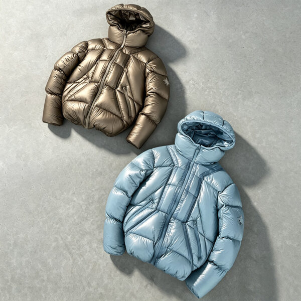 IMG_20260805_093558 Custom logo men winter bubble down balaclava puffer coat