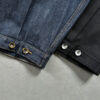 IMG_20260805_102348 Men cropped button up jacket made of raw selvedge denim