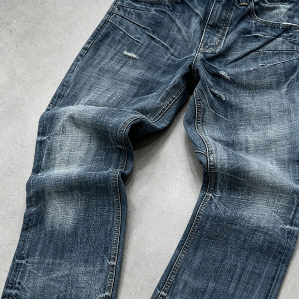 IMG_20260923_153811 Custom retro denim jeans with a flared bootcut fit