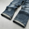 IMG_20260923_153830 Distressed bootcut flare jeans with vintage acid wash